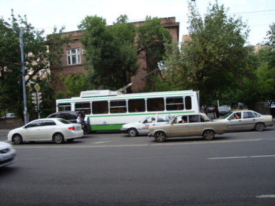 تریل بوس یا اتوبوس برقی ایروان