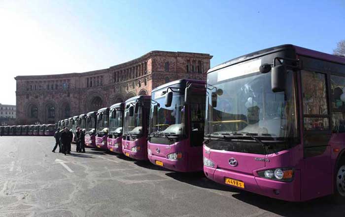 حمل و نقل داخل شهری ایروان