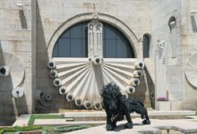 کاسکاد یا هزار پله ایروان ارمنستان